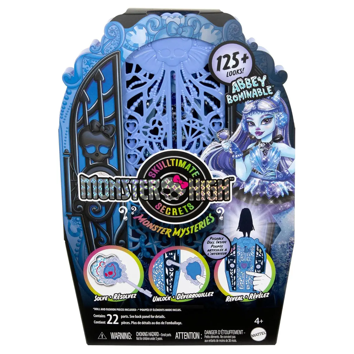 Monster High Skulltimate Secrets Series 4 Mystery Monsters Abbey Bominable Doll 1