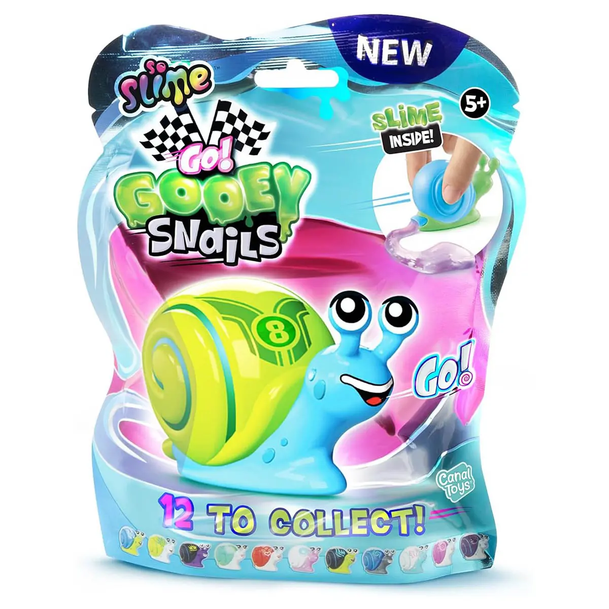 So Slime: Go! Gooey Snails Single Pack (Styles Vary) 1