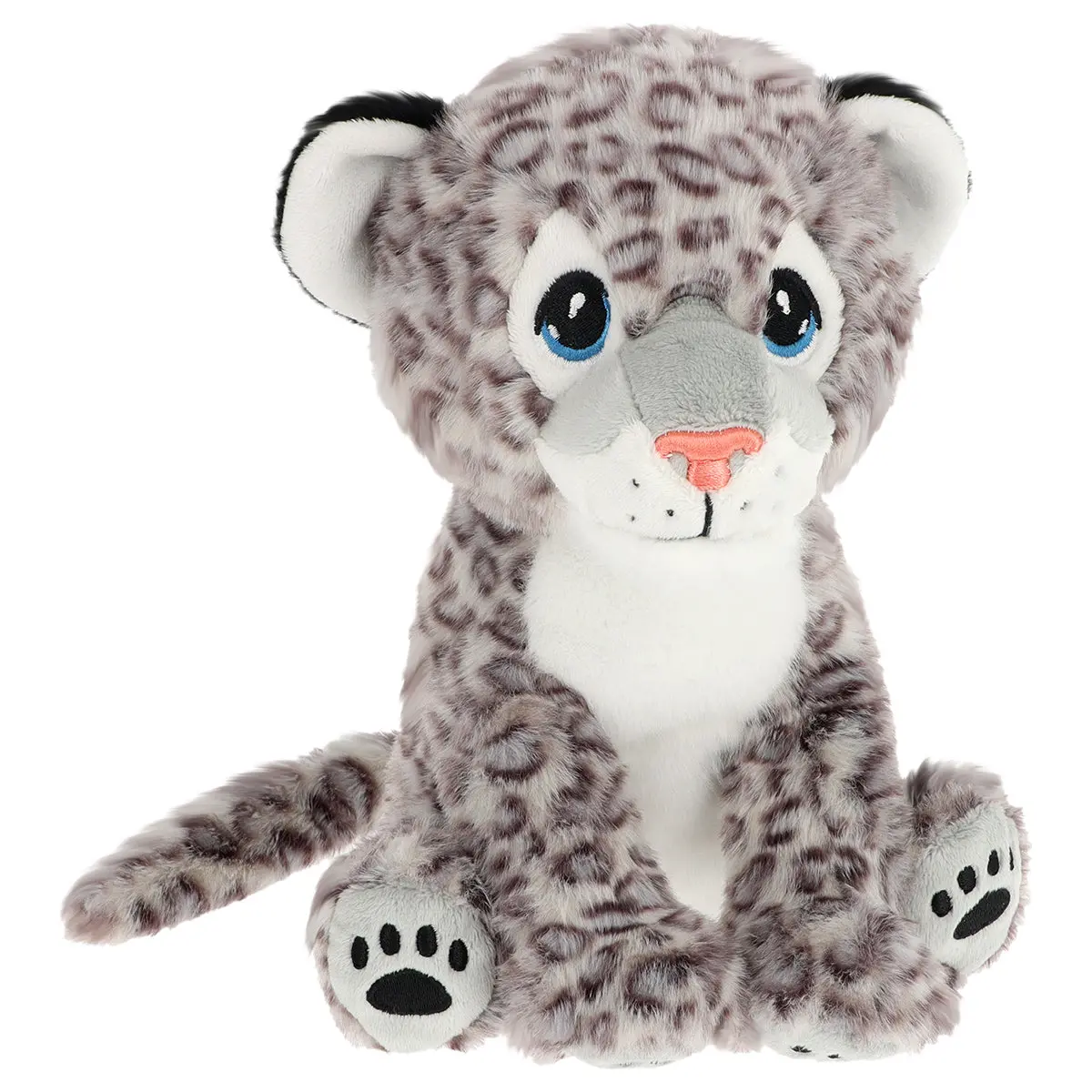 Keeleco Sitting Snow Leopard Plush 1