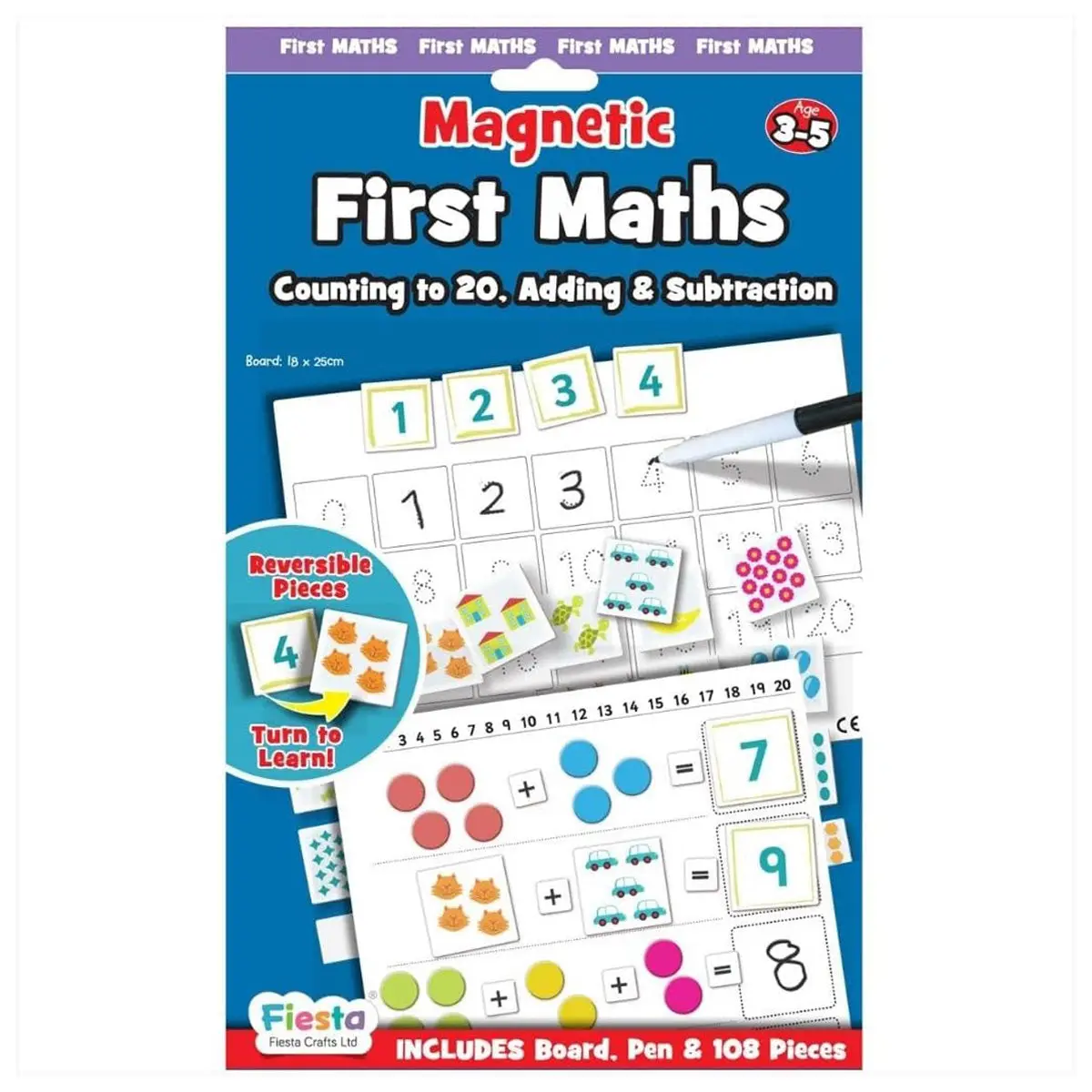 Fiesta Crafts Magnetic First Maths Set 1