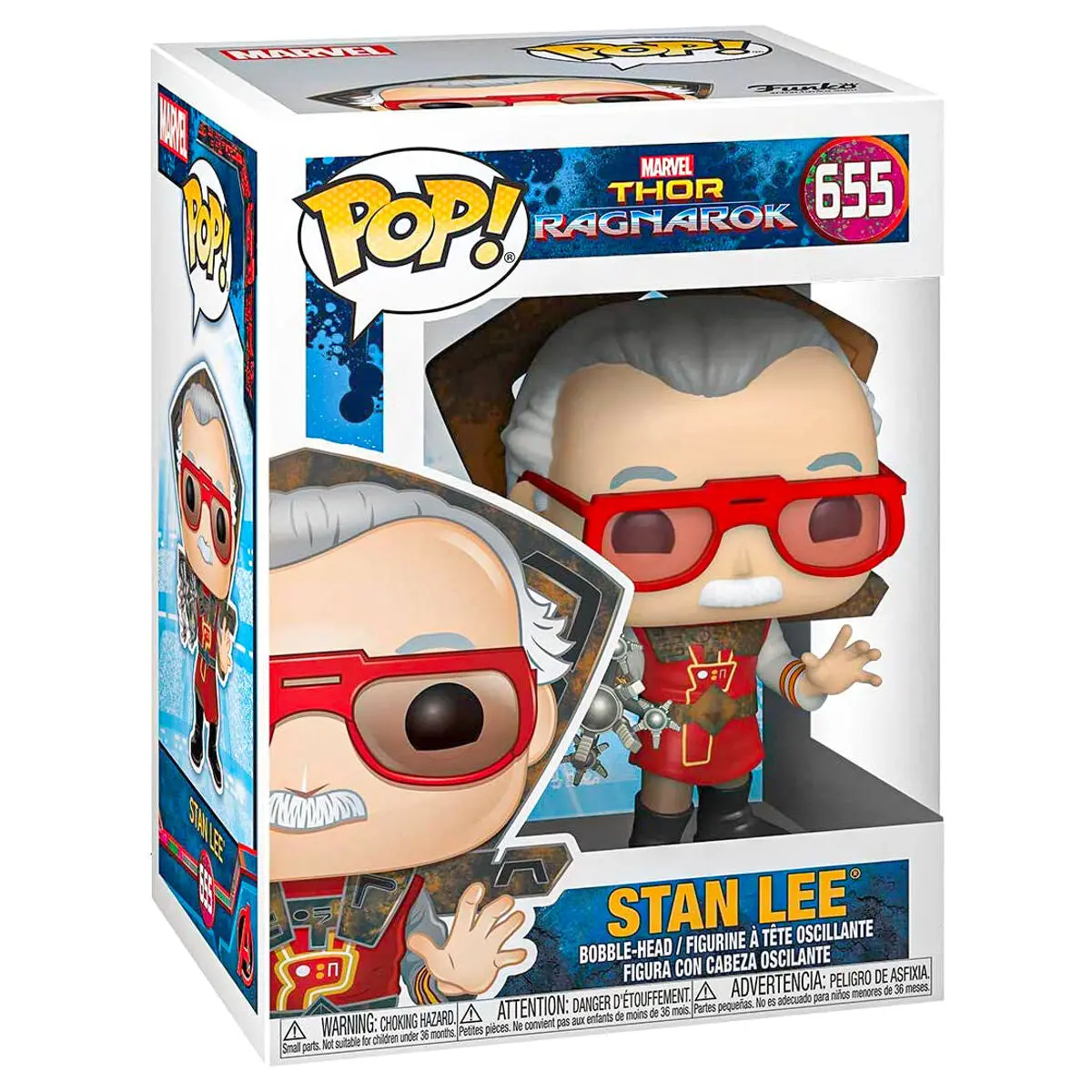 Funko Pop! Marvel Thor: Ragnarok Stan Lee Vinyl Figure #655 1