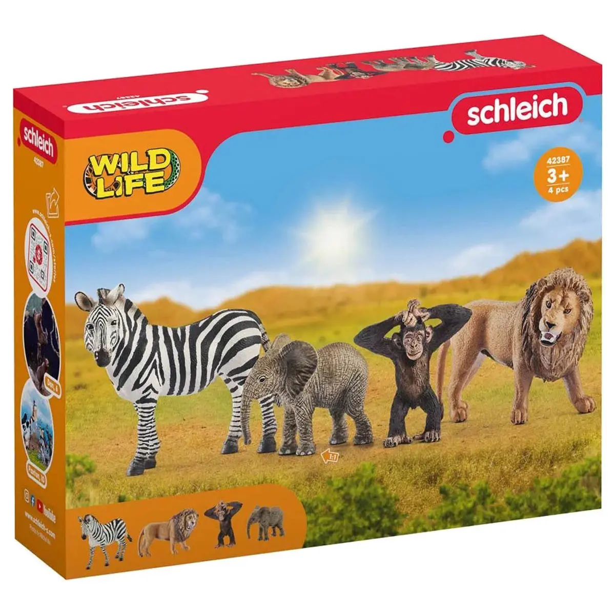 Schleich Wild Life Starter Set Figures 1