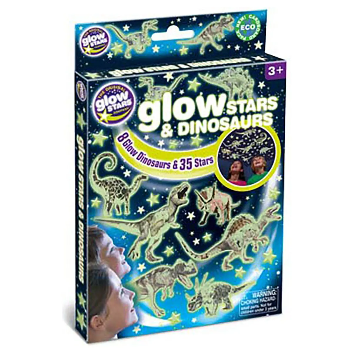 Glow Stars & Dinosaurs Pack 1