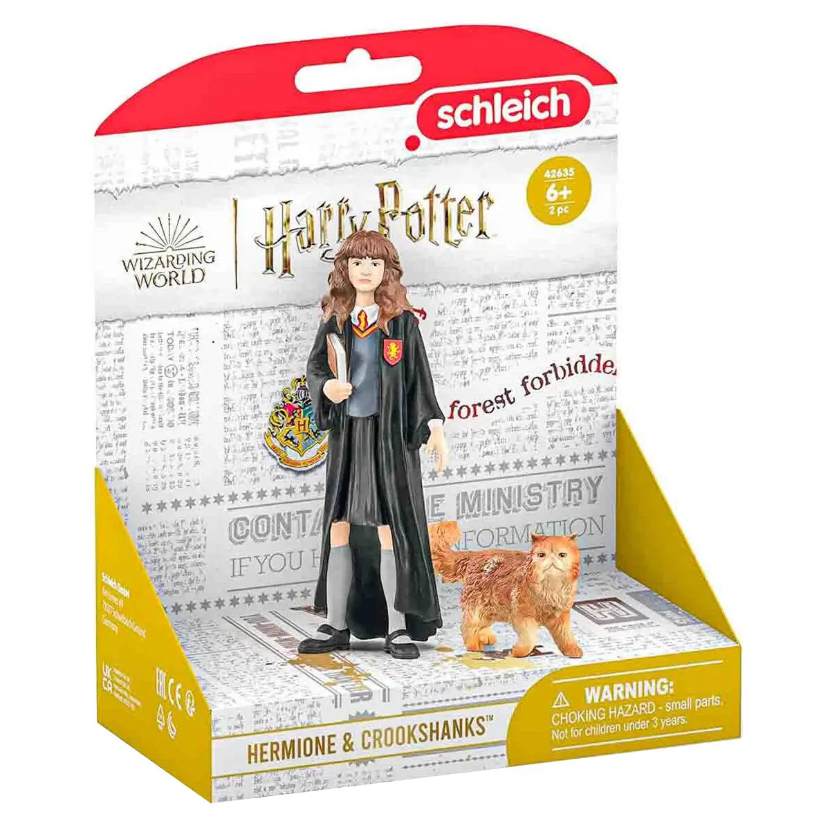 Schleich Harry Potter Hermione & Crookshanks Figure 1