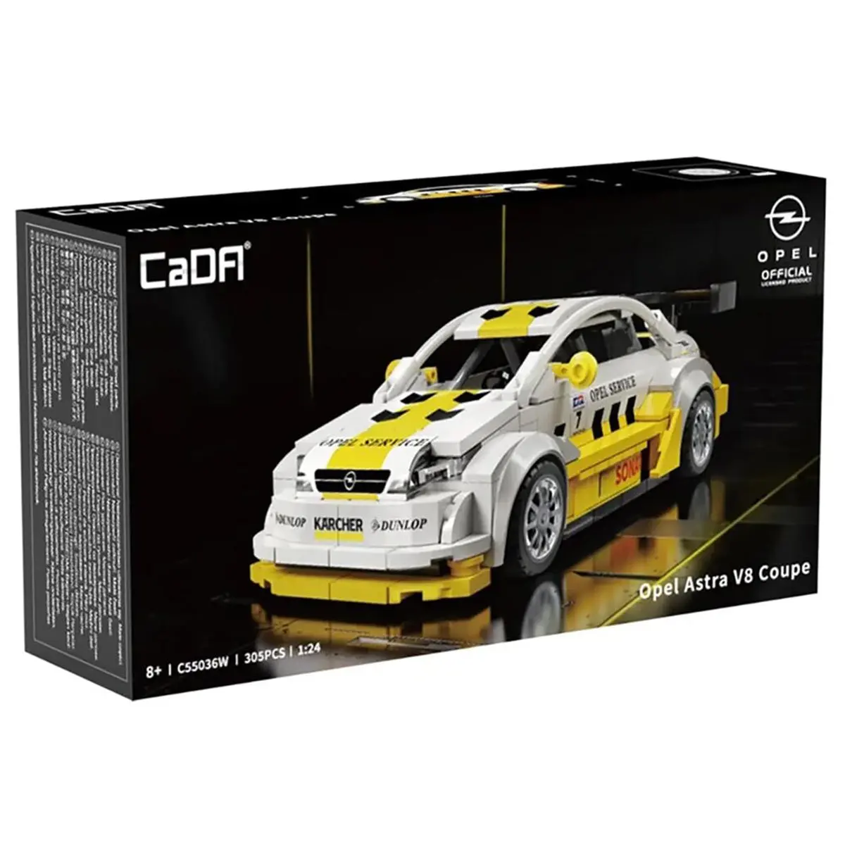 Cada Opel Astra V8 Coupé Building Set 1