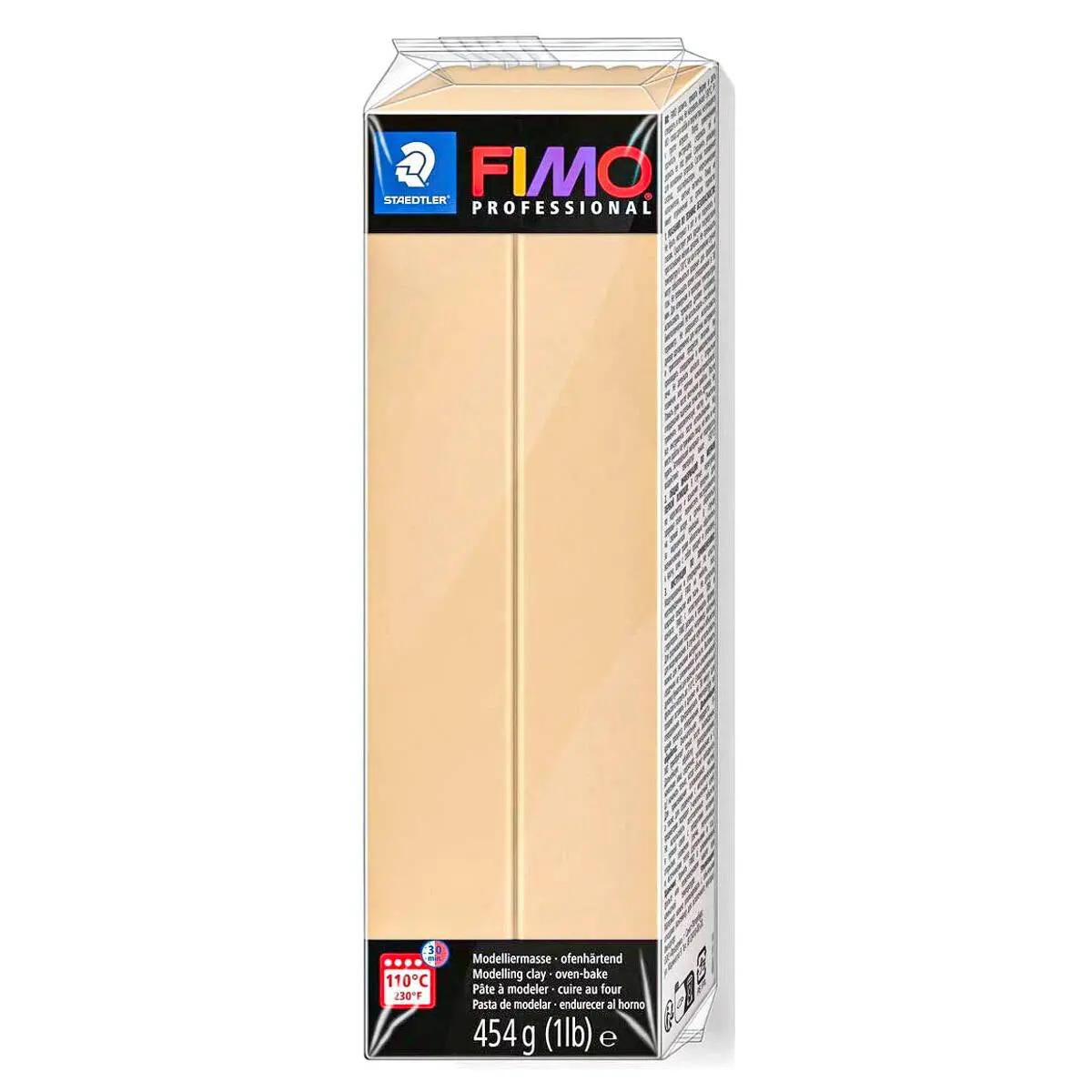 Staedtler Fimo Professional Champagne Modelling Clay 454G 1