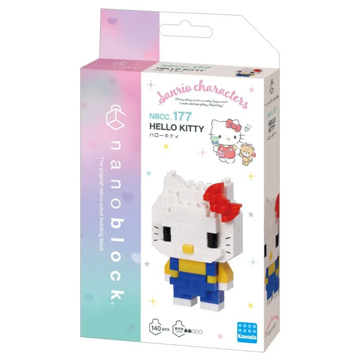 Nanoblock Sanrio Characters: Hello Kitty Micro-Sized Building Set 1