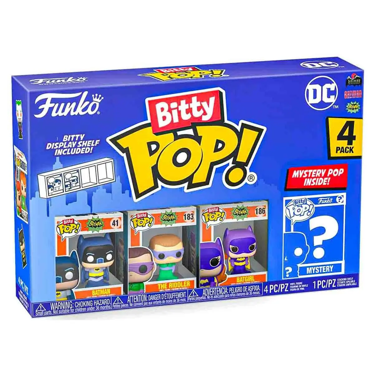 Funko Bitty Pop! Dc Mini Figures Series 4 (4 Pack) 1