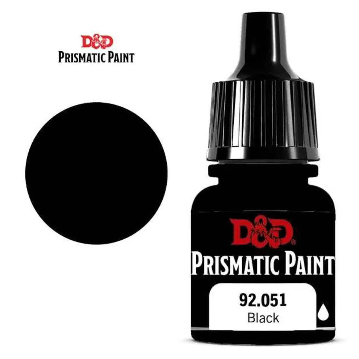 Wizkids D&D Prismatic Paint 92.051 Black 8Ml 1