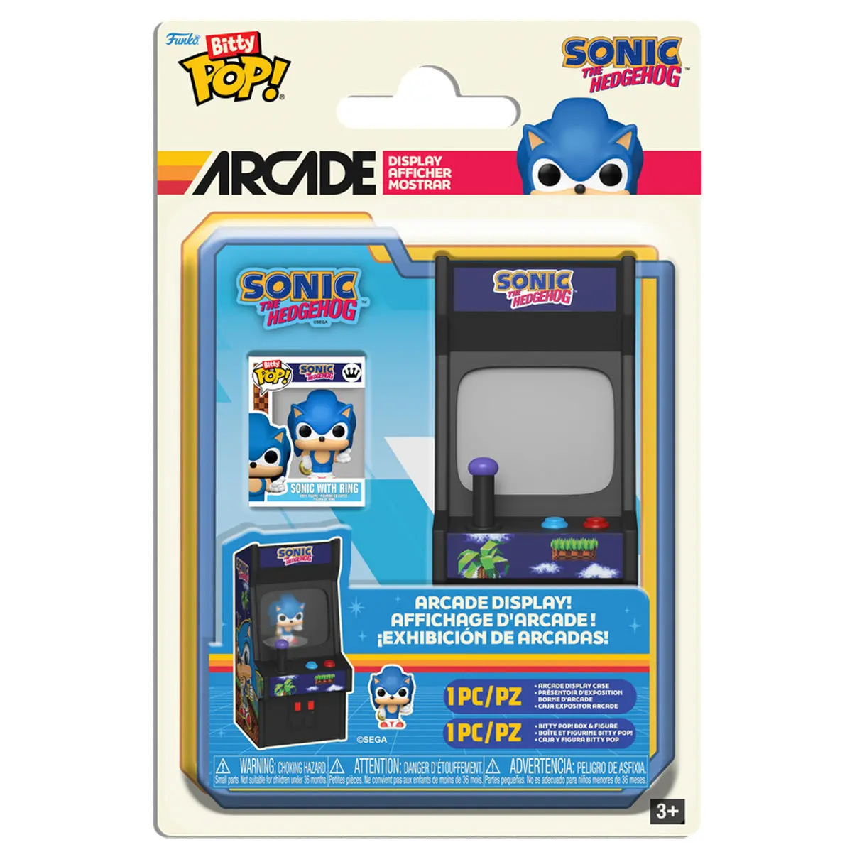 Funko Bitty Pop! Arcade: Sonic The Hedgehog 1
