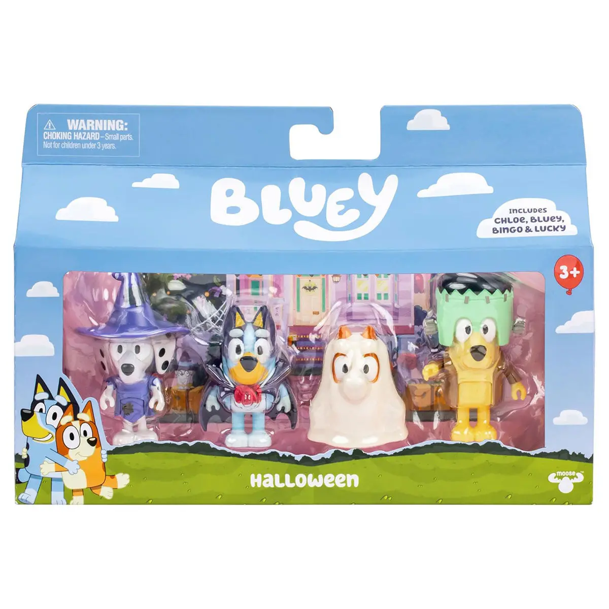 Bluey Halloween Figures (4 Pack) 1