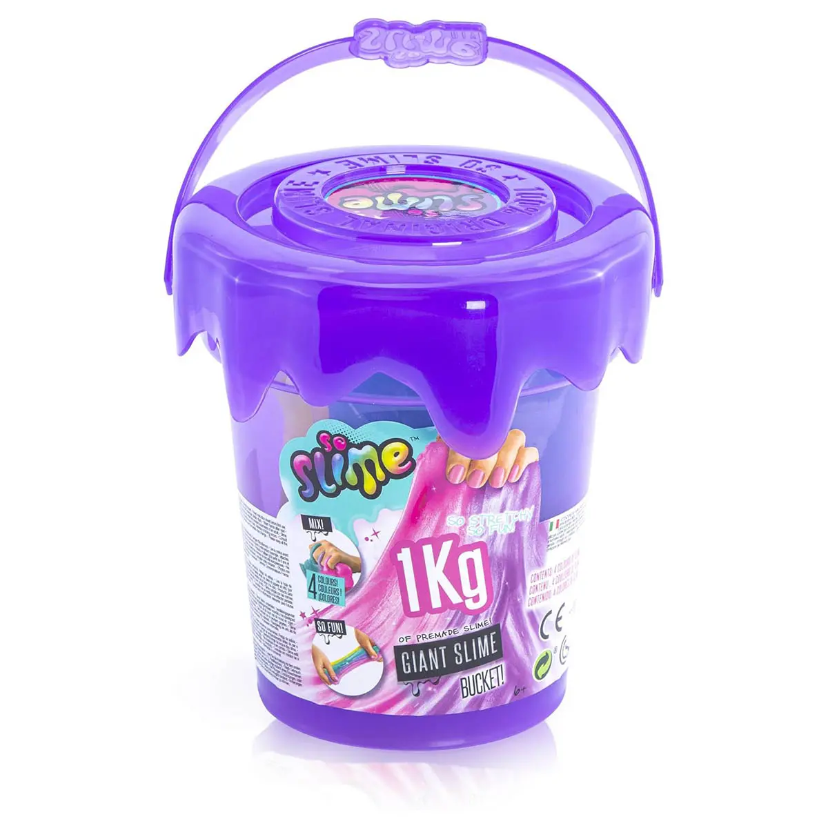 So Slime: Giant Slime Bucket 1Kg (Styles Vary) 1