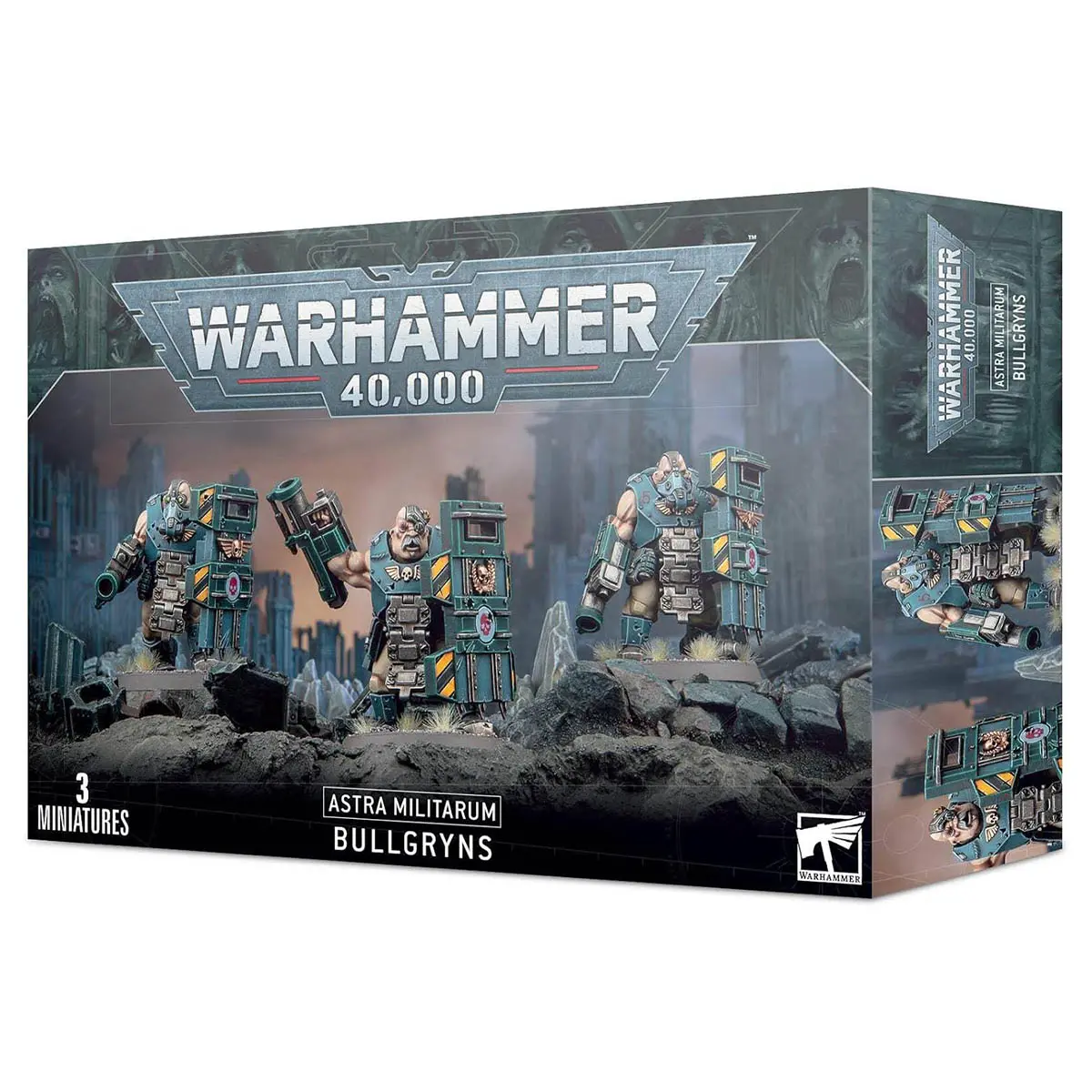 Warhammer 40,000 Astra Militarum: Bullgryns Miniatures Set 1