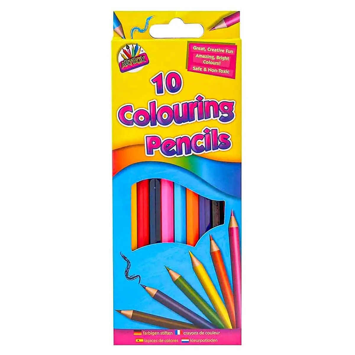 Artbox 10 Colouring Pencils 1