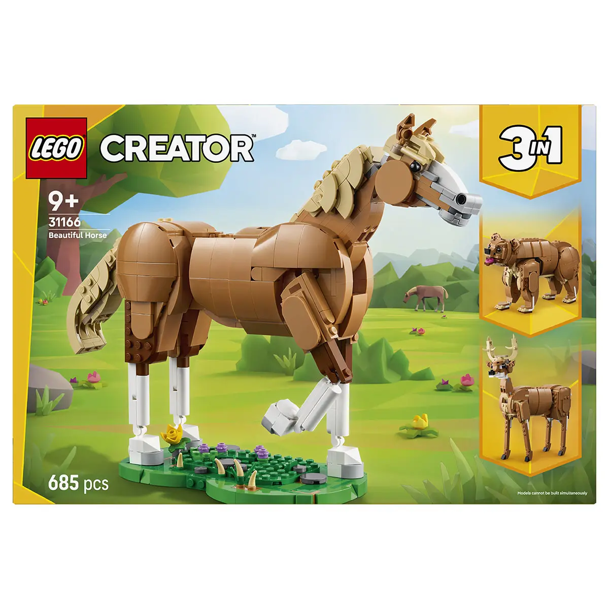 Lego Creator 3 In 1 Beautiful Horse Building Set 1