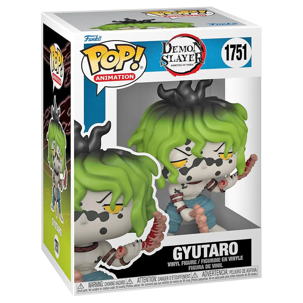 Funko Pop! Animation: Demon Slayer: Gyutaro Vinyl Figure #1751 1