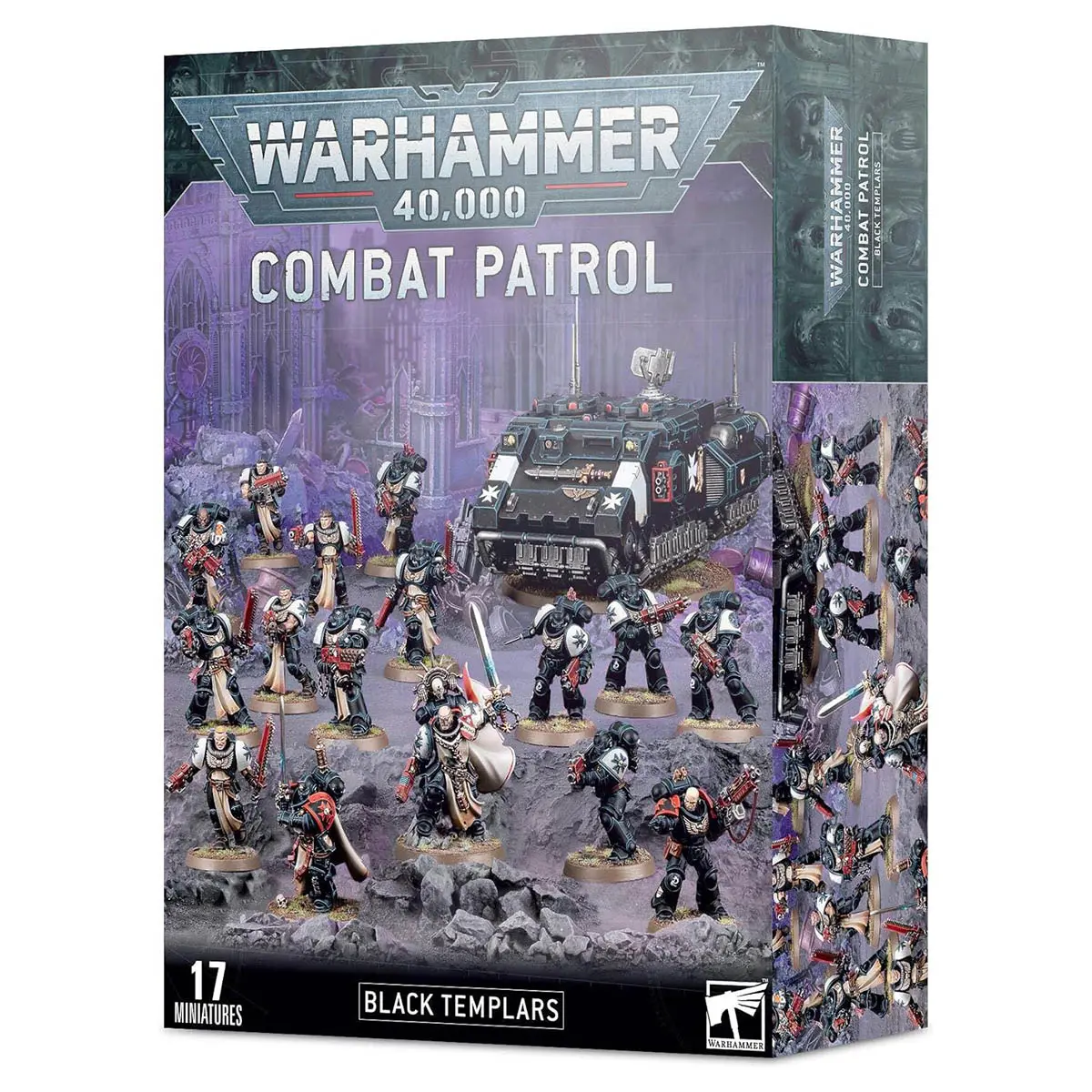 Warhammer 40,000: Combat Patrol: Black Templars Miniatures Set 1