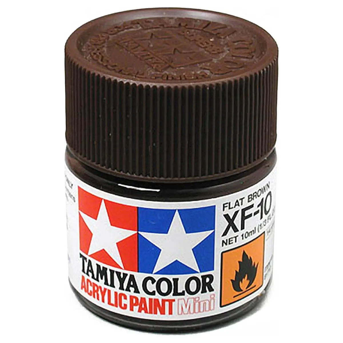 Tamiya Color Acrylic Paint Mini Xf-10 Flat Brown 1