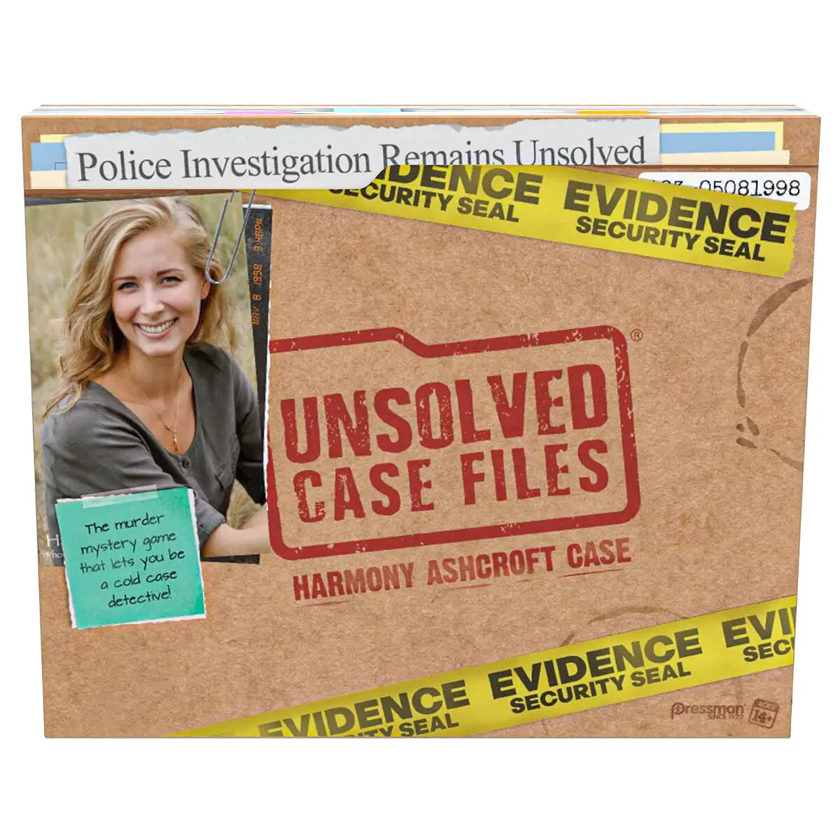 Unsolved Case Files Harmony Ashcroft Case Murder Mystery Game 1