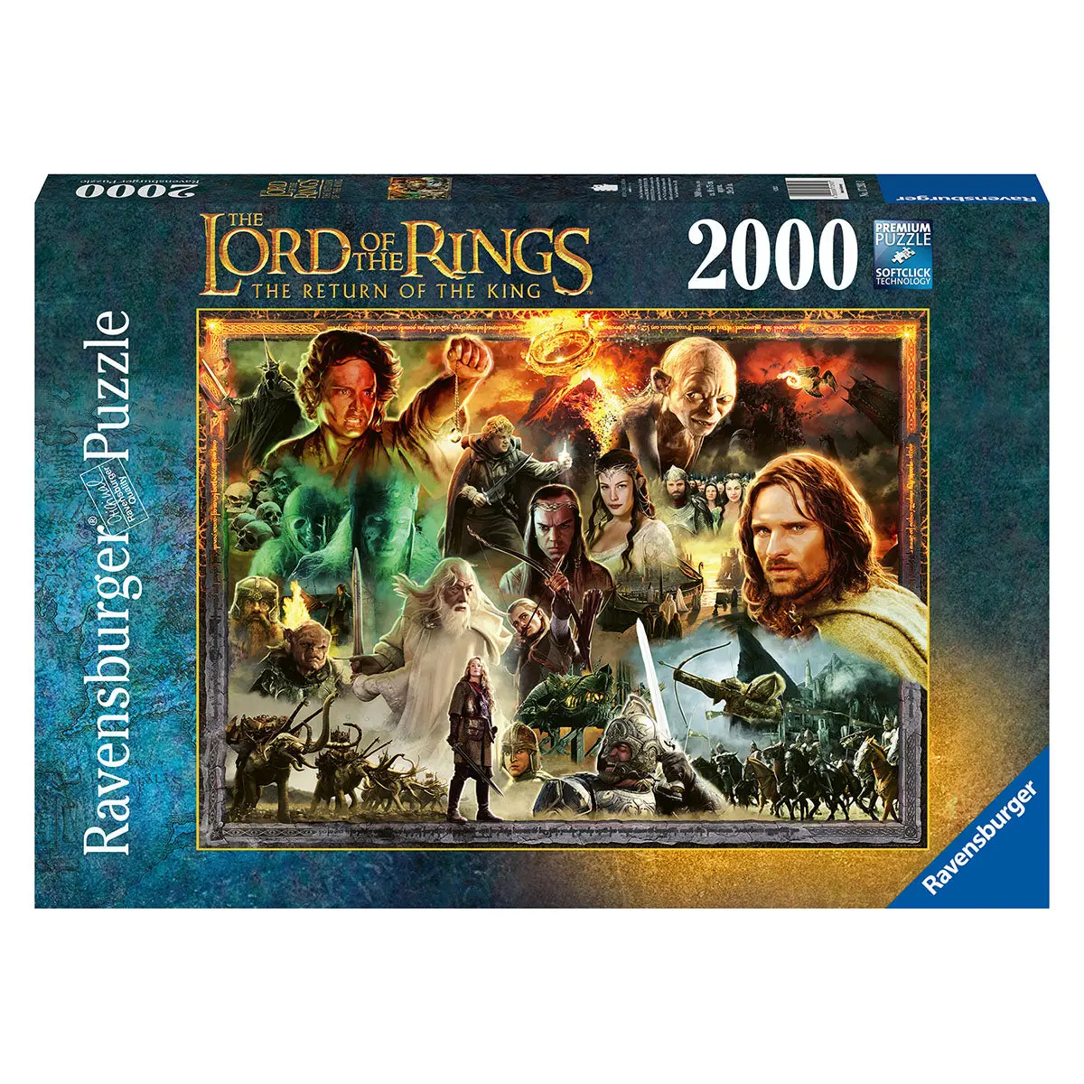 Ravensburger Lord Of The Rings: Return Of The King 2000 Piece Jigsaw Puzzle 1