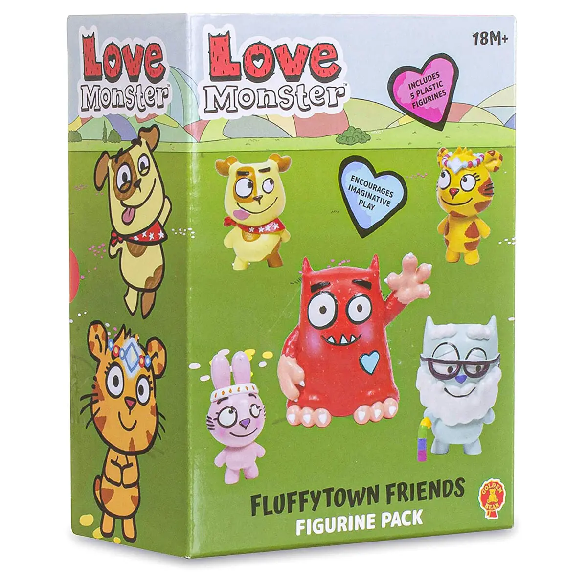 Love Monster Fluffytown Friends Figurine Pack 1