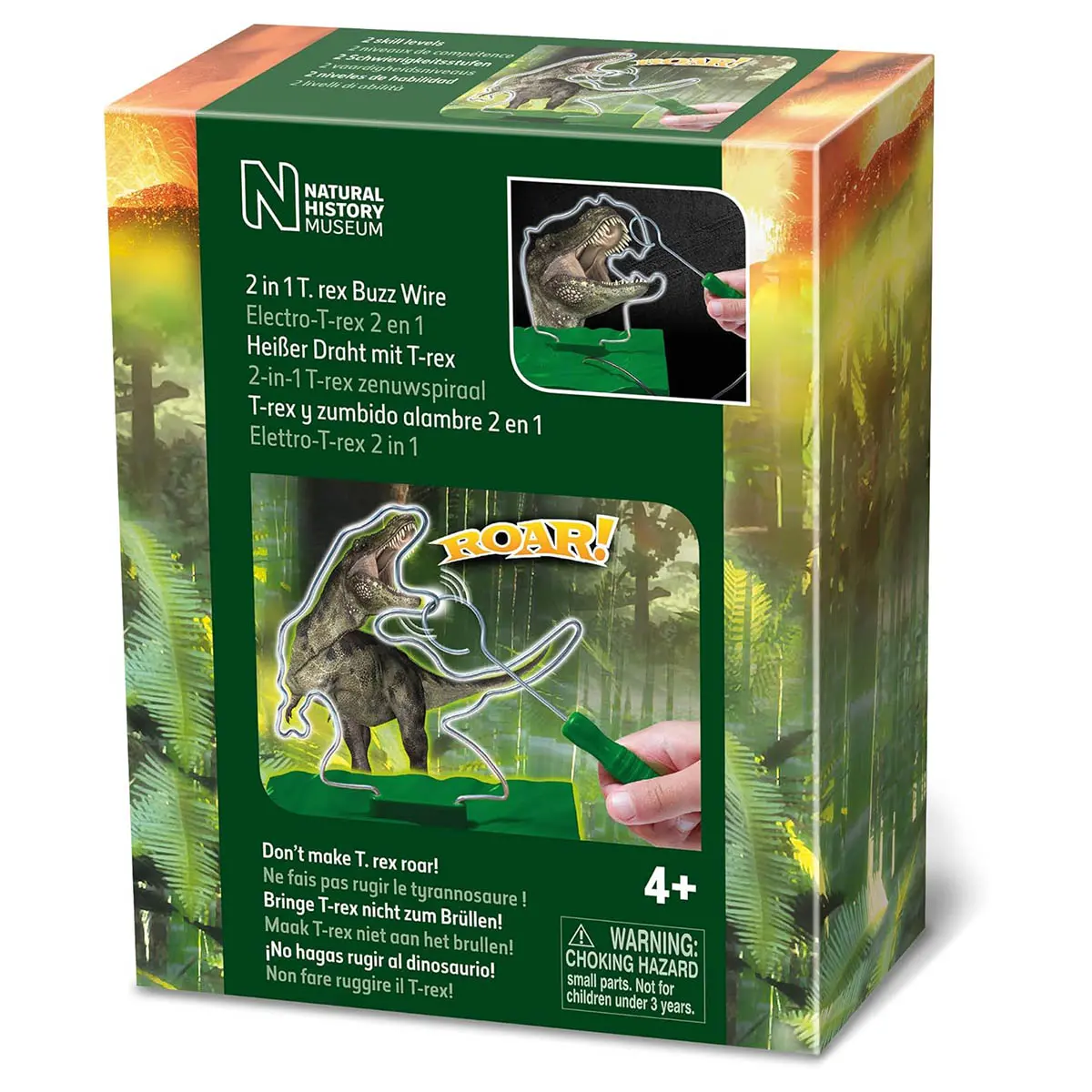 Natural History Museum 2 In 1 T-Rex Buzz Wire 1