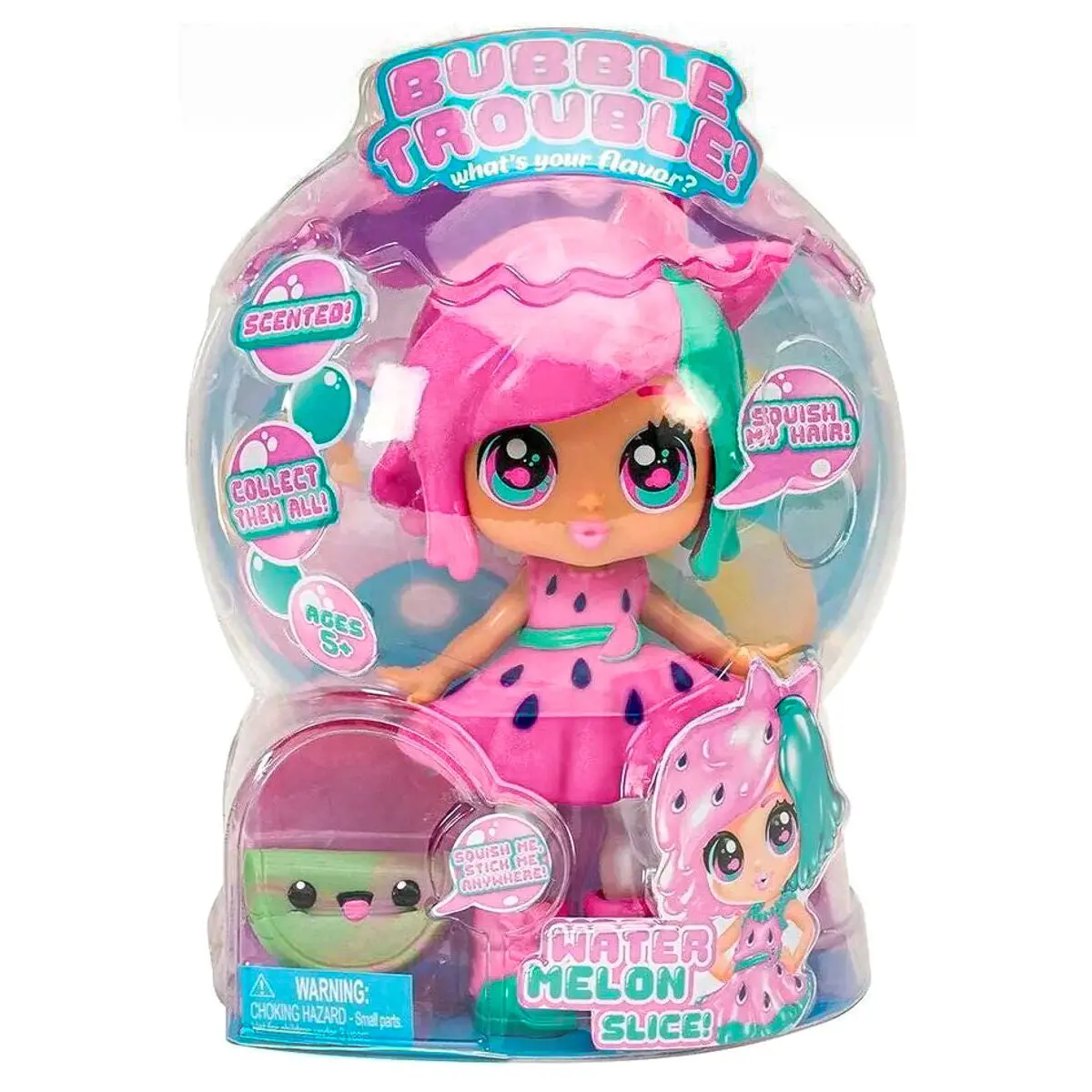 Character Bubble Trouble Watermelon Slice Doll 1
