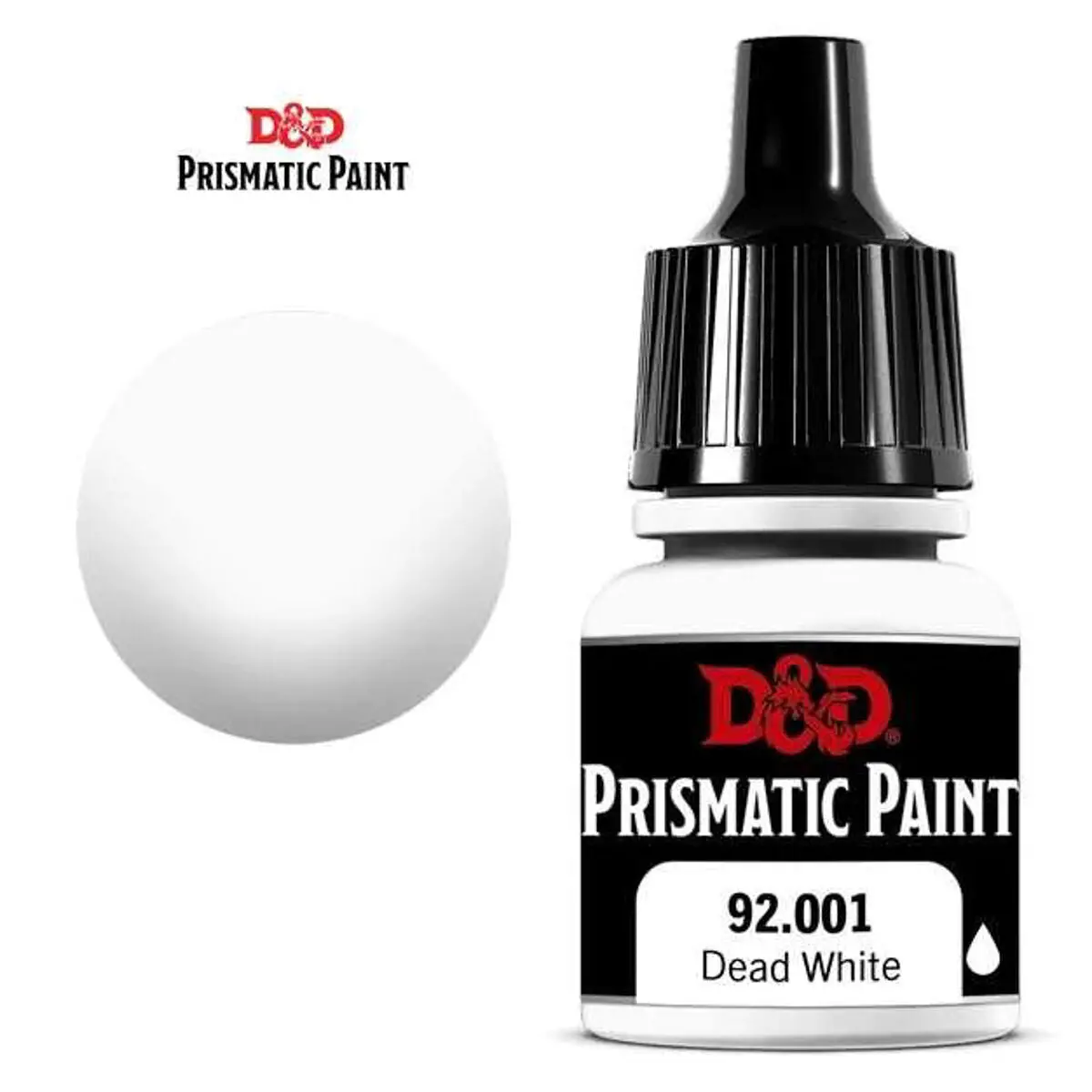 Wizkids D&D Prismatic Paint 92.001 Dead White 8Ml 1