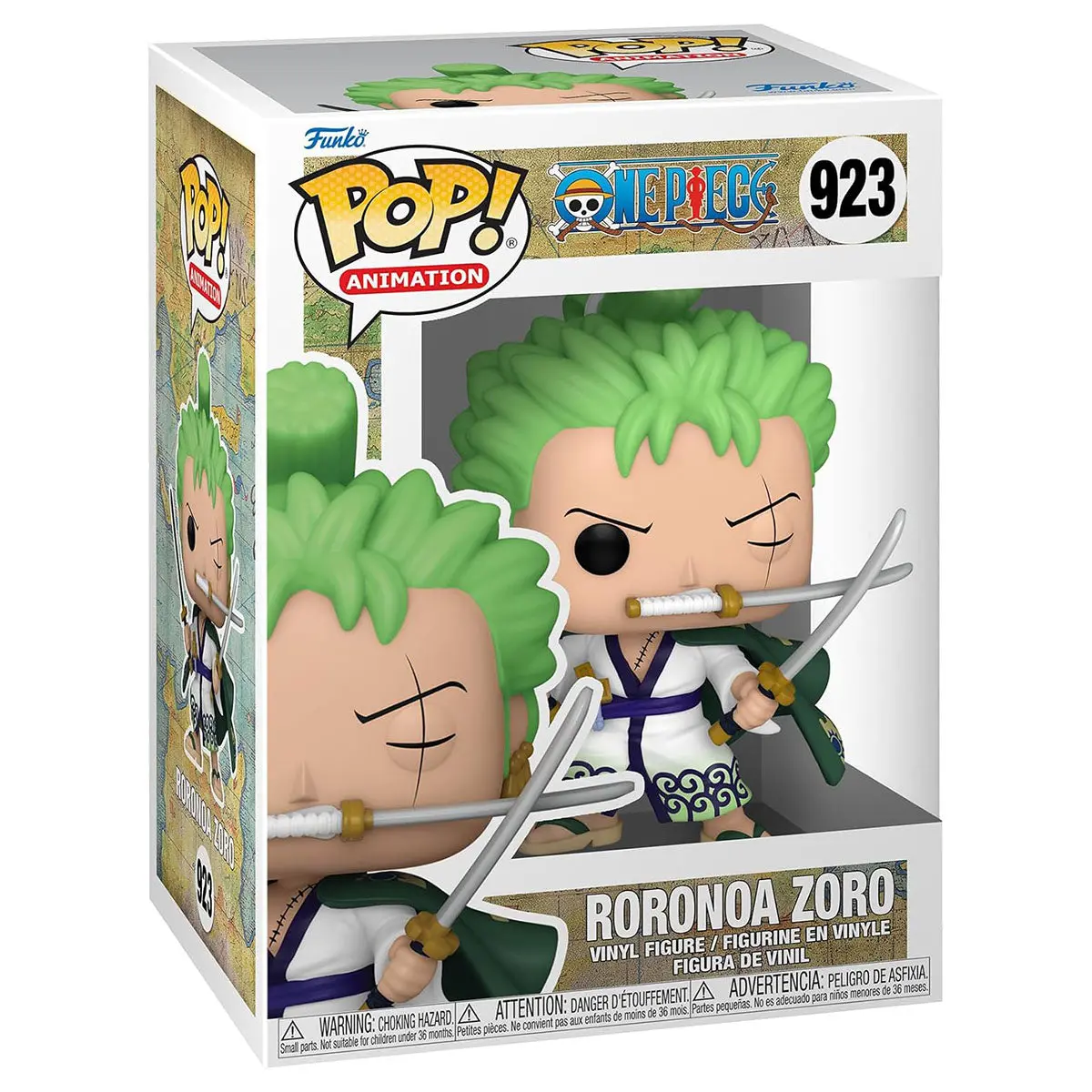 Funko Pop! Animation: One Piece: Roronoa Zoro Vinyl Figure #923 1