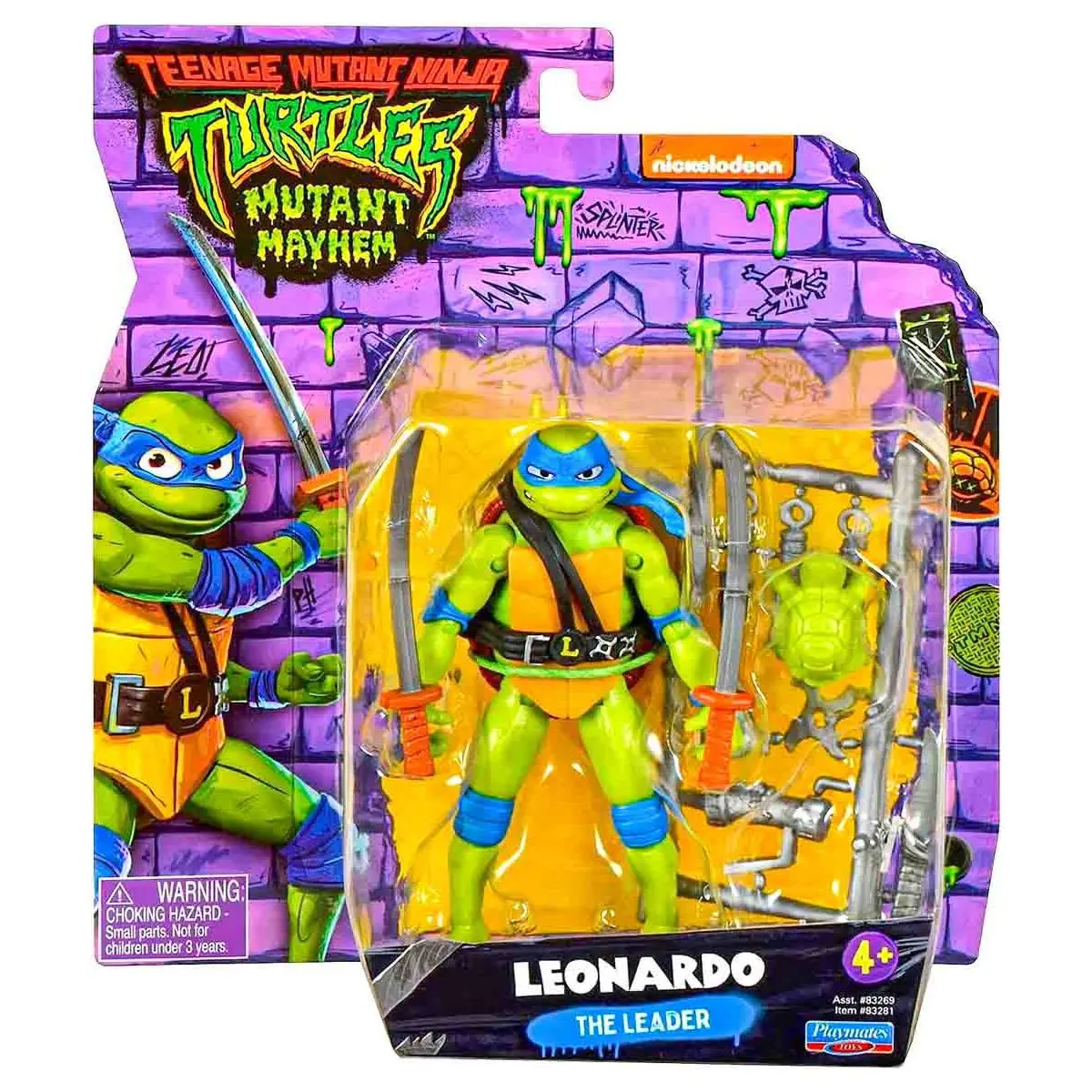 Teenage Mutant Ninja Turtles: Mutant Mayhem Leonardo Action Figure 1