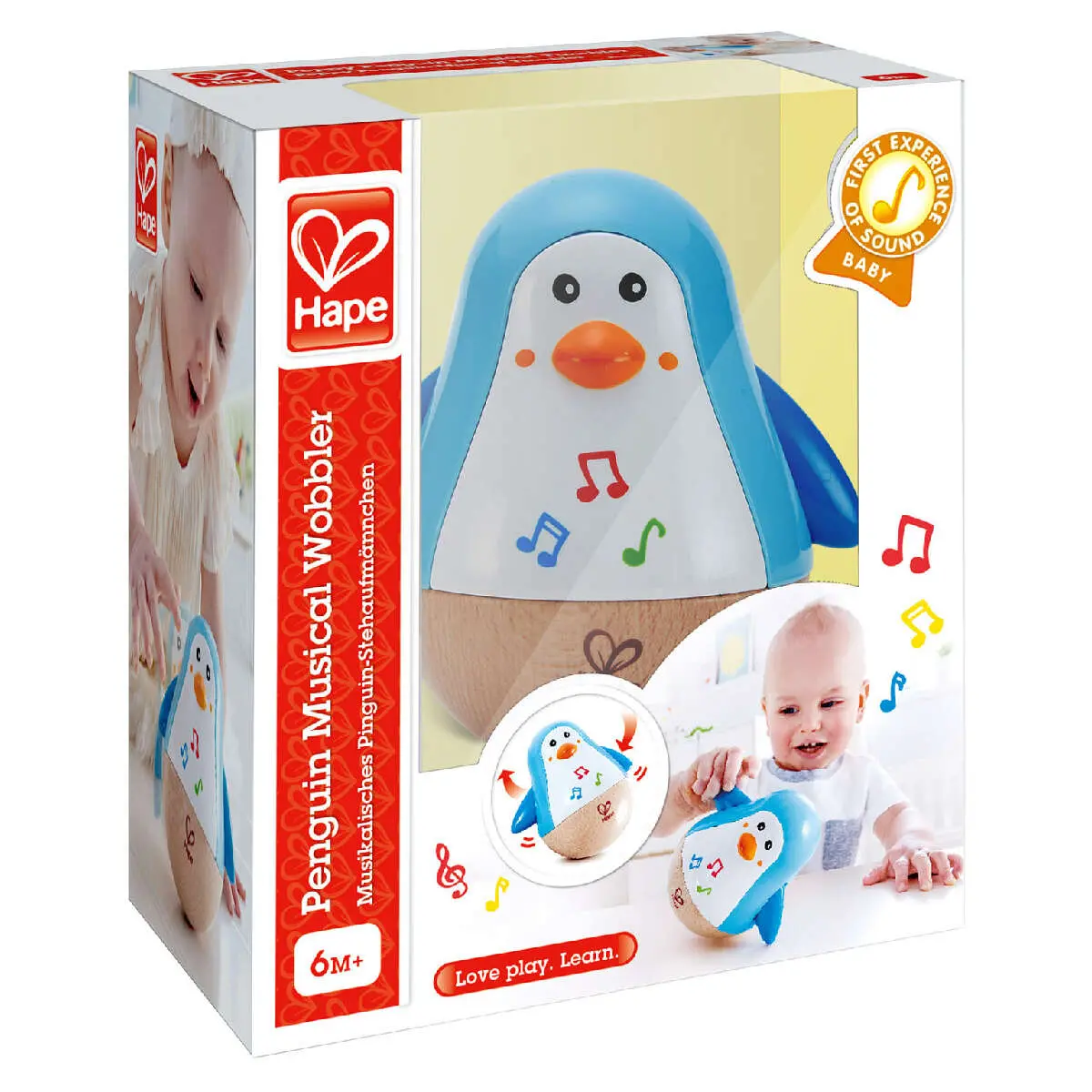 Penguin Musical Wobbler Toy 1