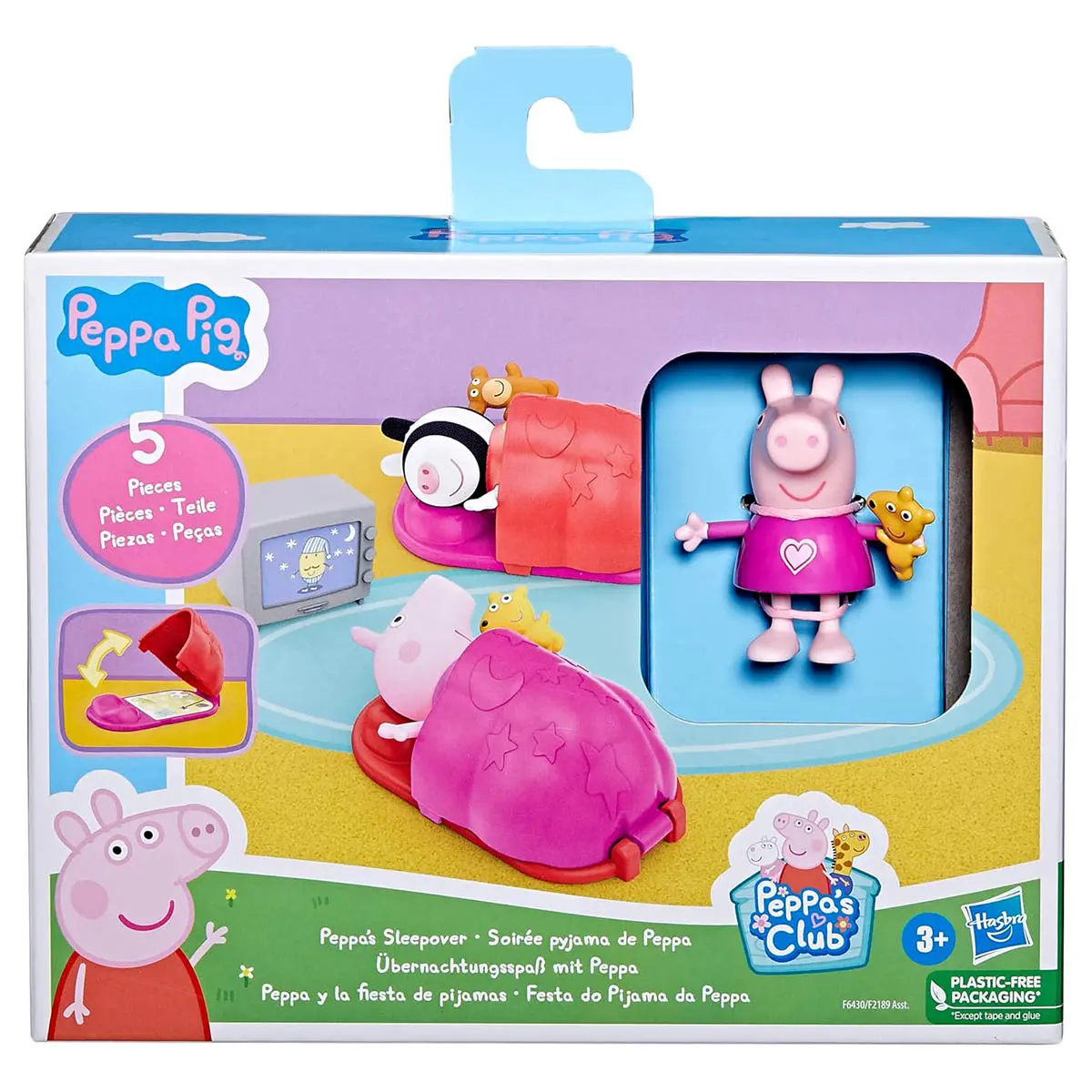 Peppa Pig Peppa's Sleepover Playset 1