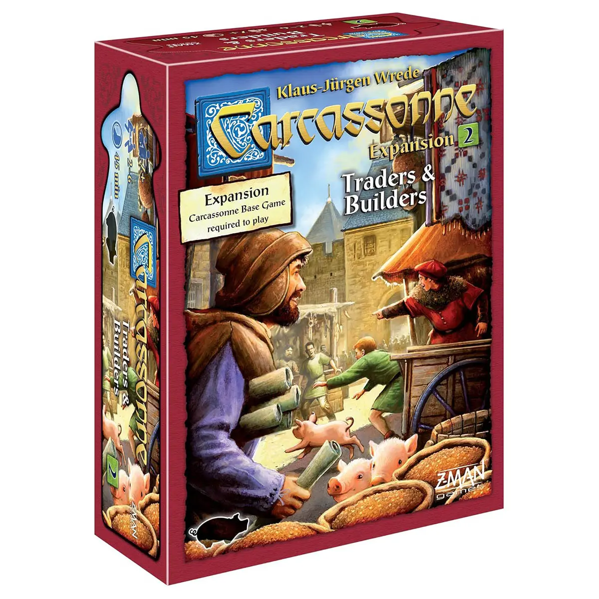 Carcassonne: Traders & Builders Expansion 2 Game 1