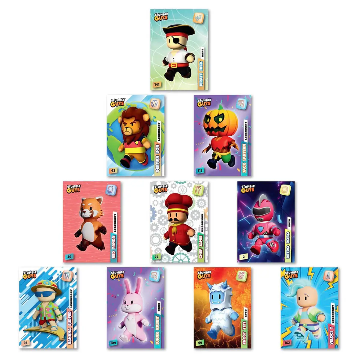 Panini Stumble Guys Trading Card Collection Single Pack 2