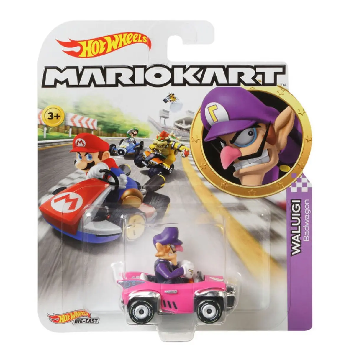 Hot Wheels Mario Kart: Waluigi Badwagon Vehicle 1