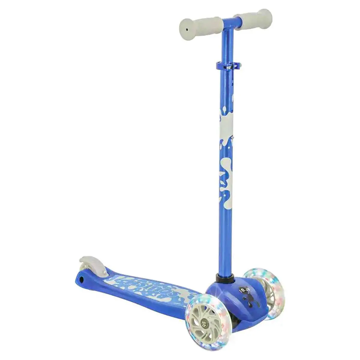 Squish Mini Flex Led Tilt N' Turn Scooter Blue 1