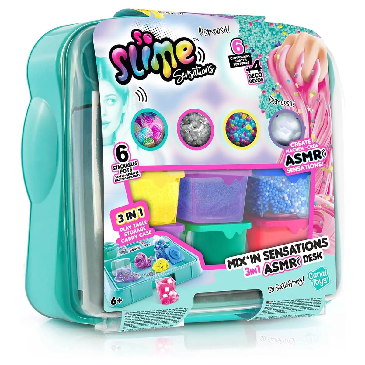 So Slime Sensations: Mix'in Sensations 3 In 1 Asmr Desk 1