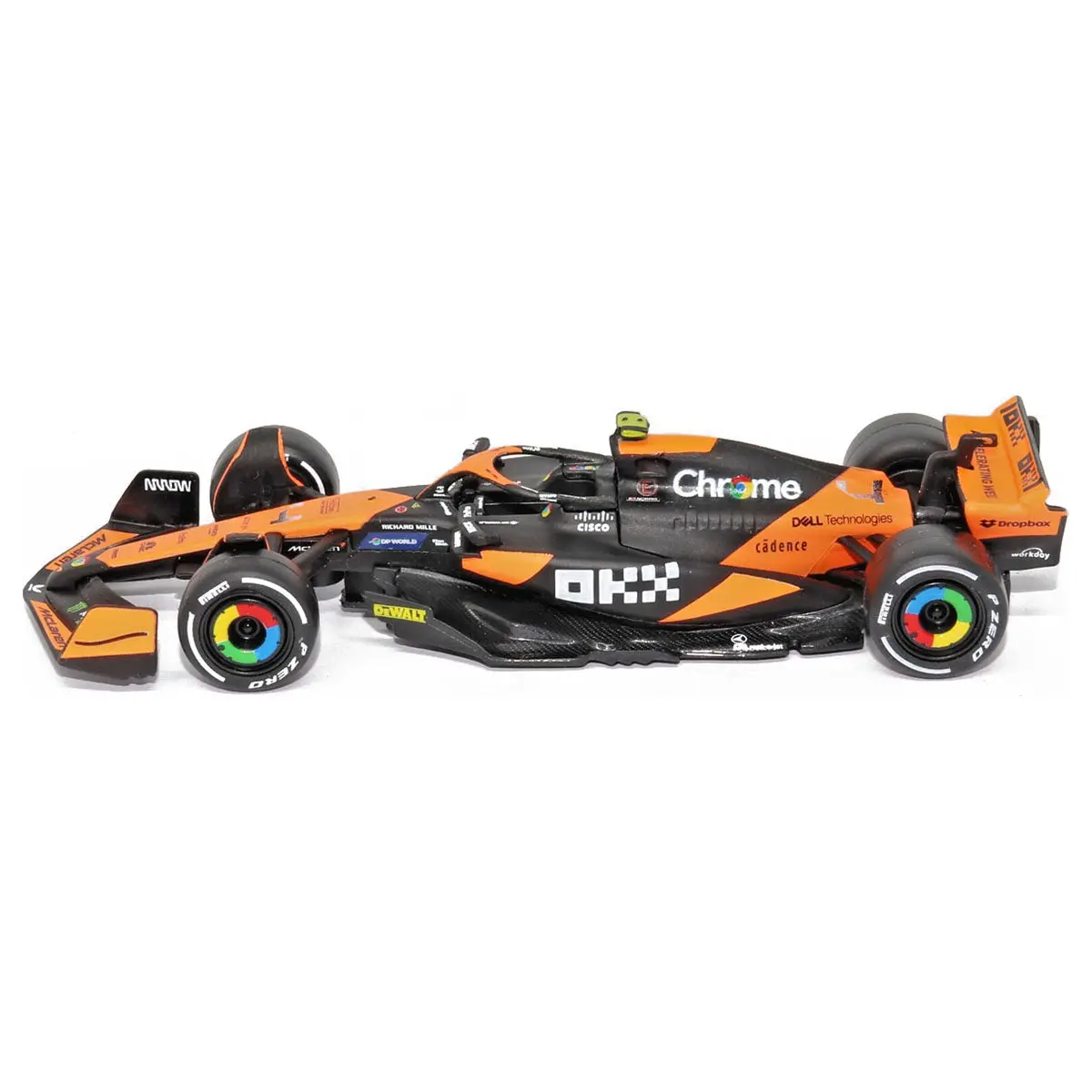 Bburago Mclaren F1 Mcl38 Miami Grand Prix 2024 Lando Norris 1:43 Race Car 2