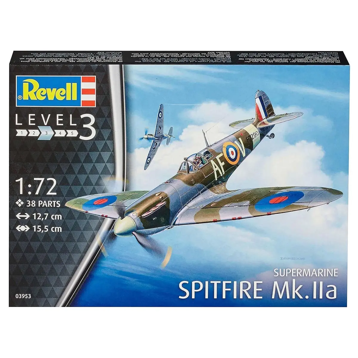 Revell Supermarine Spitfire Mk.Iia 1:72 Model Kit 1