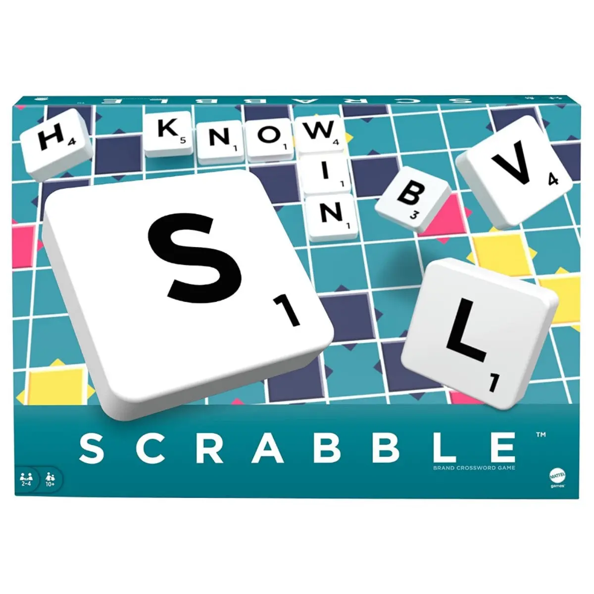 Mattel Scrabble Crossword Board Game 1