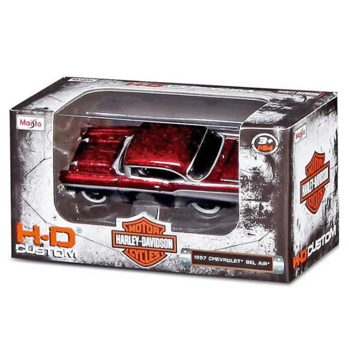 Maisto Harley Davidson Hd Custom 1:64 Model Car (Styles Vary) 1
