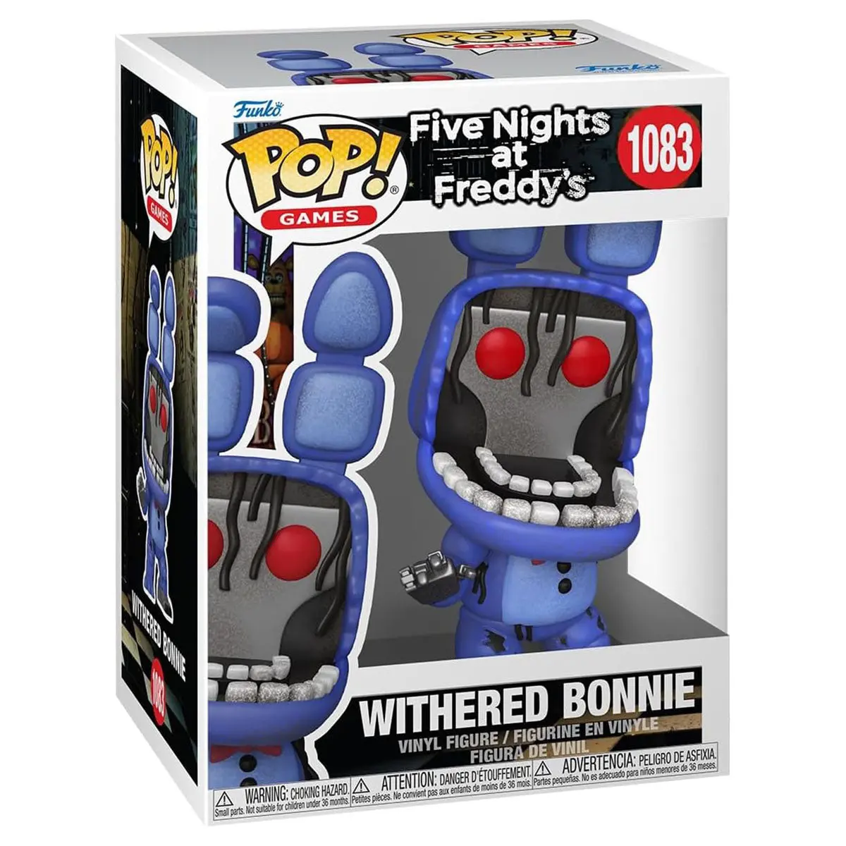 Funko Pop! Games: Five Nights At Freddy's: Withered Bonnie Vinyl Figure #1083 1