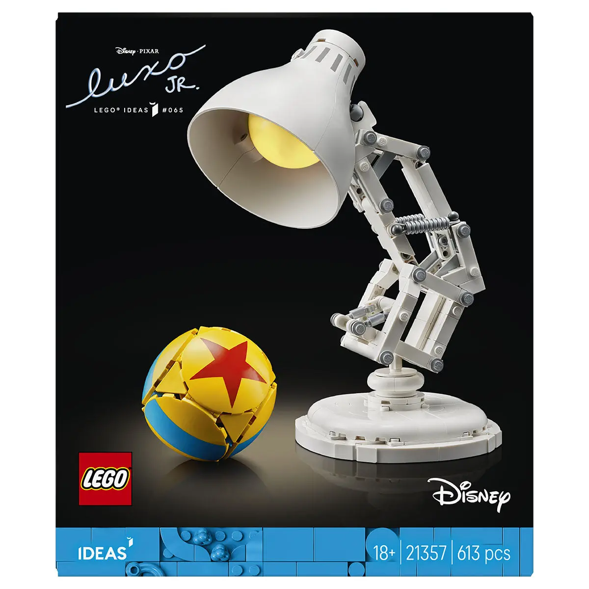 Lego Ideas Disney Pixar Luxo Jr. Building Set 1