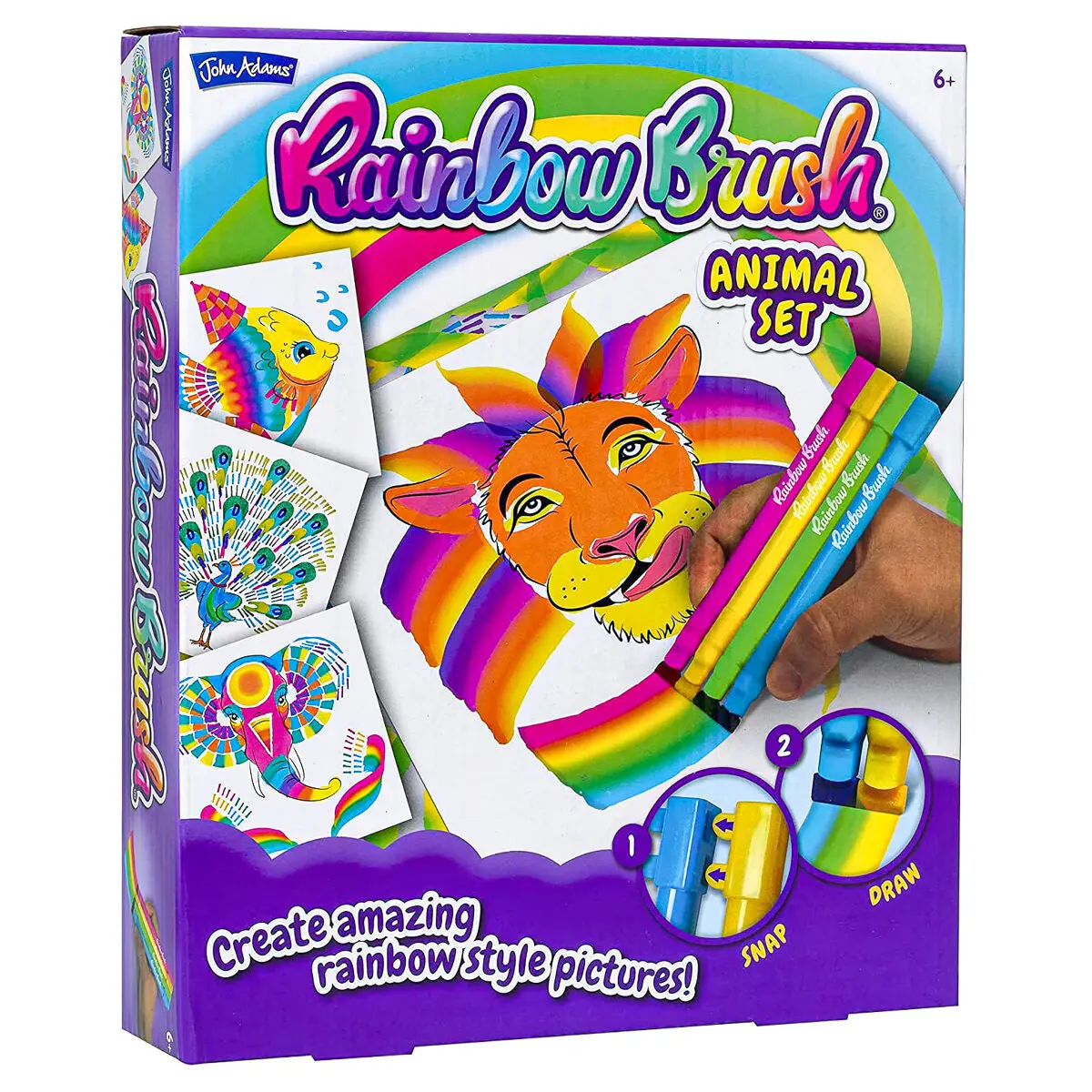 Rainbow Brush Animal Set 1