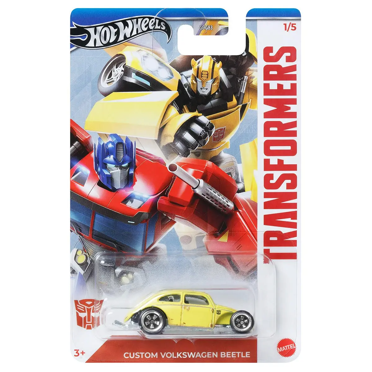 Hot Wheels Entertainment: Transformers Custom Volkswagen Beetle Car (1/5) 1