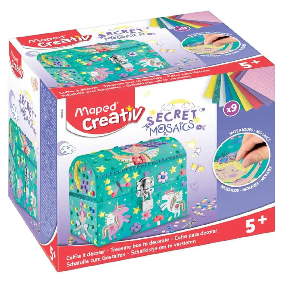 Maped Creativ Secret Mosaics Jewellery Box 1