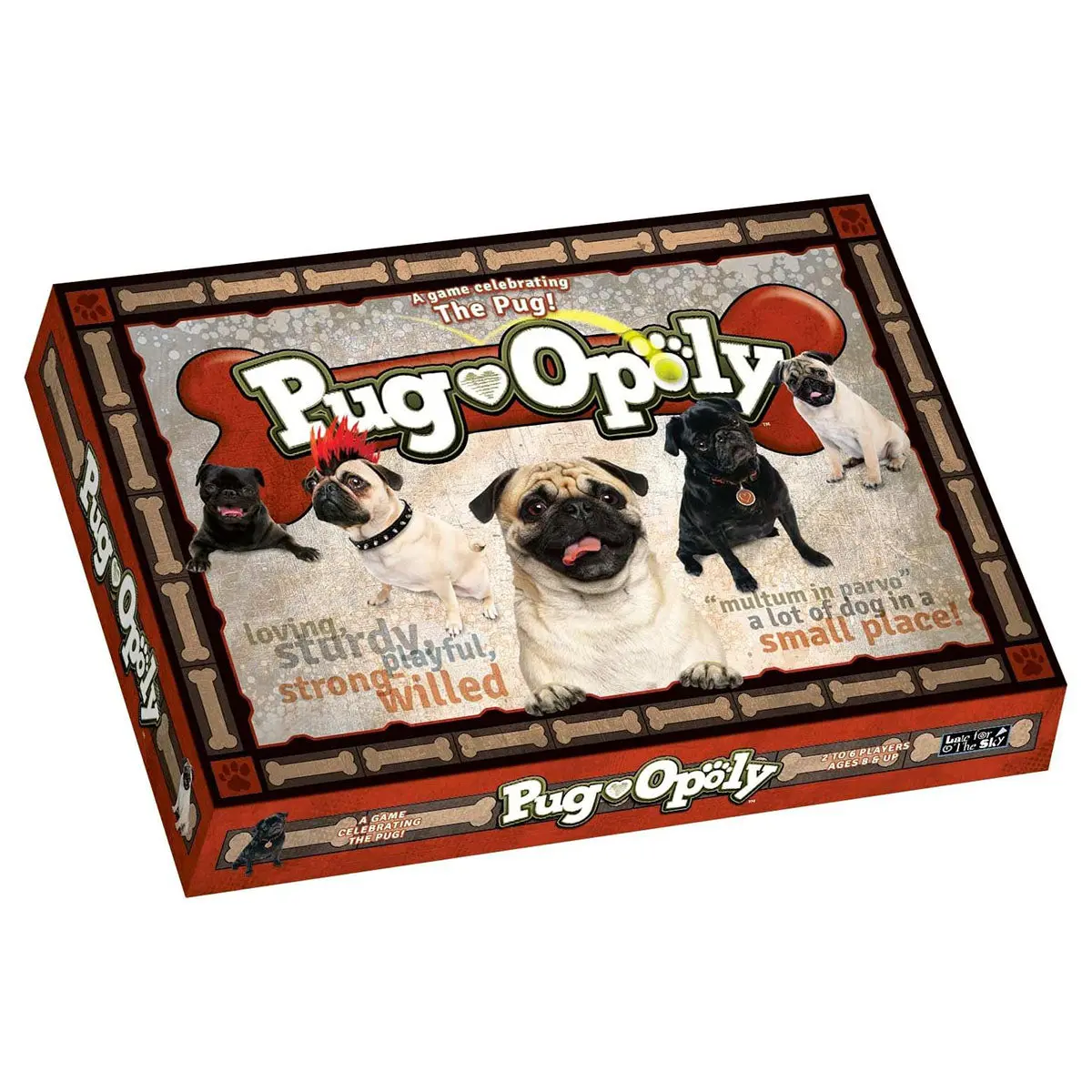 Pug-Opoly Board Game 1