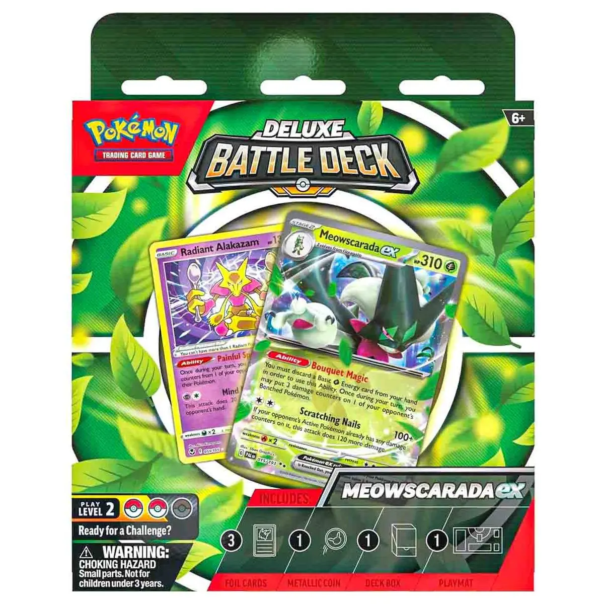 Pokémon Tcg: Meowscarada Ex Deluxe Battle Deck 1