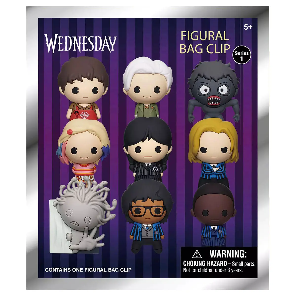 Wednesday Series 1 Figural Bag Clip (Styles Vary) 1