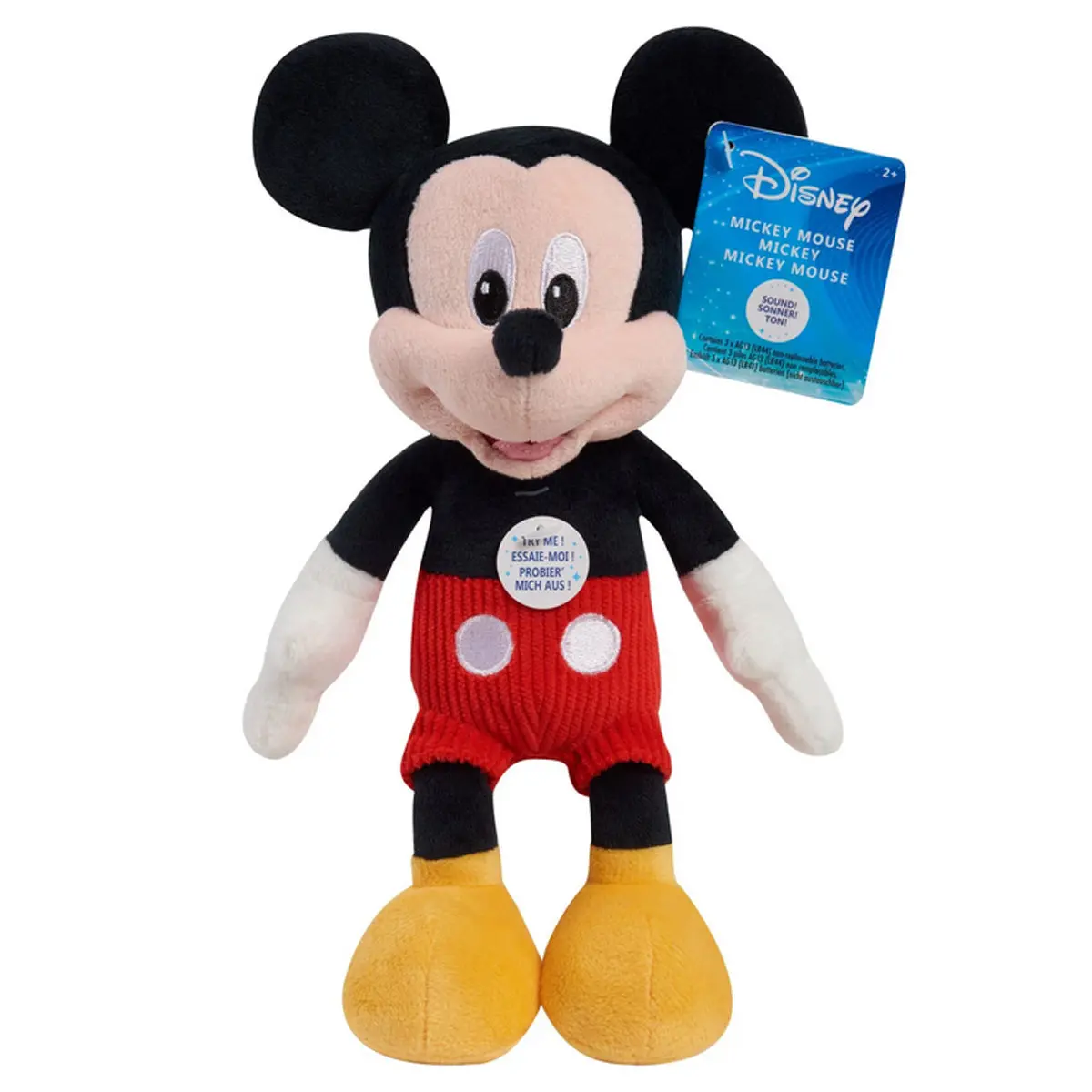 Disney Classics Mickey Mouse 10" Plush With Sounds 1
